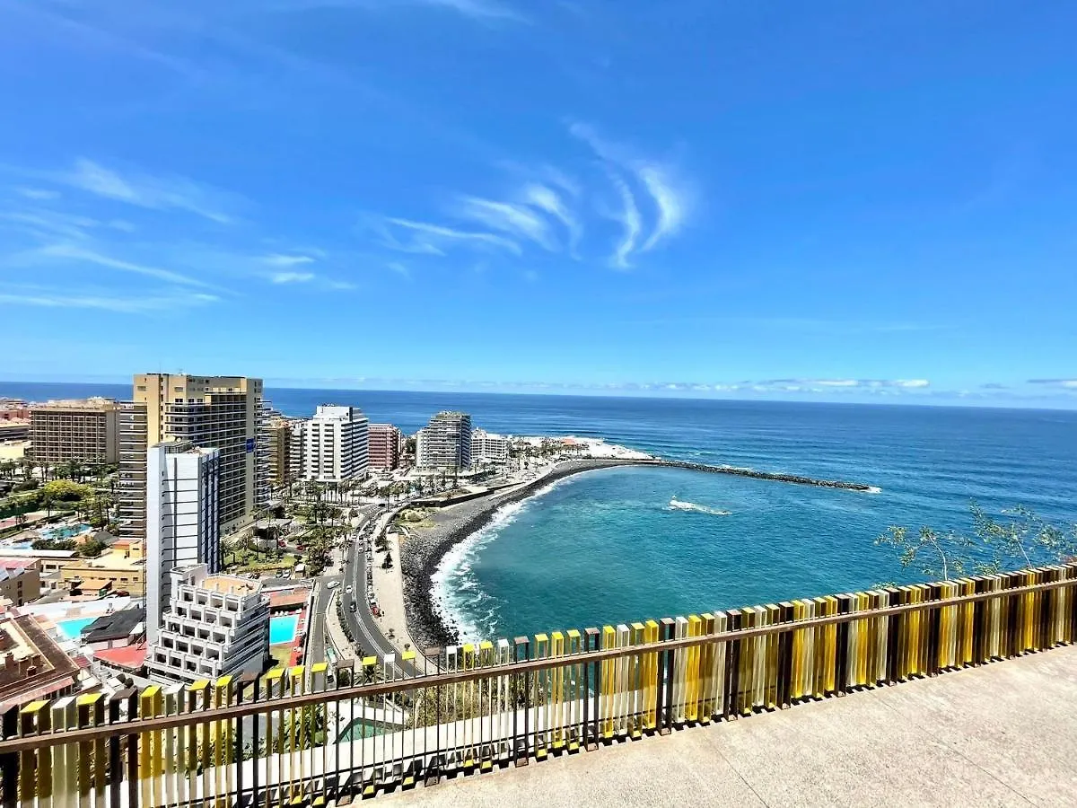 Studio With Direct View Of The Atlantic, Heated Pool, Wifi, 250 Meters To The Beach Apartment Puerto de la Cruz